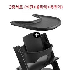 스토케 베이비세트 안전 난간 가드 울타리 등받이 디너접시 트립트랩 식판 하이체어 의자 선물 화이트 (울타리+등받이), 말차그린 (울타리+등받이)