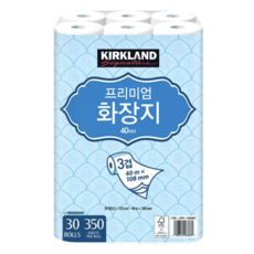 커클랜드 프리미엄 화장지 3겹 롤화장지 30롤