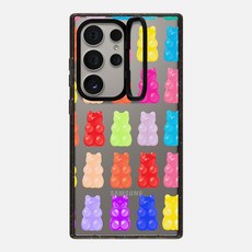 케이스티파이 CASETiFY 갤럭시 S24 울트라 임팩트 링 스탠드 케이스 Gummy Bears Black