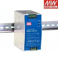 MEAN WELL NDR-240-48 PFC 슬림 레일 전원 공급 장치 산업용 75W 120W 240W 12V 24V 48V 5a 10a Din, 2)NDR-240-48V - 240W, 2) NDR-240-48V - 240W