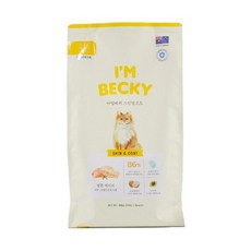 아임베키 고양이 건식사료 스킨앤코트 살몬, 생선, 800g, 1개