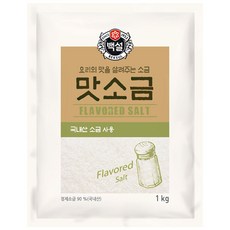 백설 맛소금, 1kg, 1개, 1kg