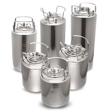 스테인리스 맥주 배럴 케그 생맥주통, 21L 싱글 배럴, 1개