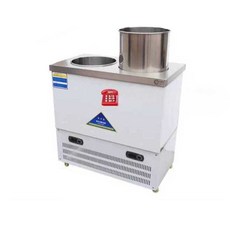 2구 육수 냉장고 냉면육수 살얼음 보관 육수통 업소용, 직경35cm이중배럴+온도제어/304스테인레스