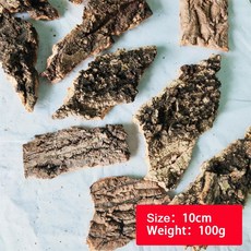 나무껍질 코르크 어항 배경 유목 등반가 파충류 도마뱀 껍질 샴페, 5.5pcs 10cm fragment, 1개