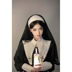 프롬윤슬 할로윈코스튬 의상 컨셉 섹시 망토 졸업사진