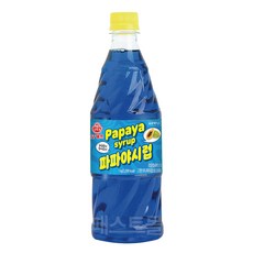 오뚜기 파파야시럽, 1개, 1kg