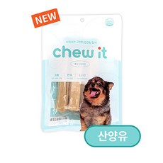 핏펫 츄잇 강아지 덴탈껌 50g, 산양유, 2개 - 핏펫