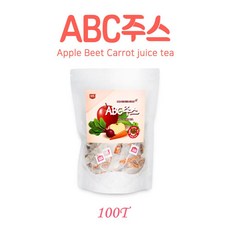 ABC주스 100티백 ABC 사과 비트 당근 쥬스 아침건강쥬스 첨가출 NO 남편 여성 직장인 건강 혼합차, 1봉, 1.5gx100티백