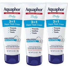 Aquaphor 아쿠아포 아기 기저귀발진 99g 3팩, 3개