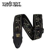 Ernie Ball 어니볼 스트랩 Classic Jacquard Strap Black Pleasant (P05372)/기타멜빵, 1개