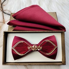 노란색땡땡이보타이