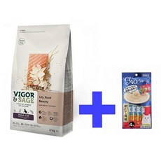 비고엔세이지 릴리루트 어덜트 켓 2kg + 차오츄르1봉지 랜덤 증정 고양이 사료, 1개