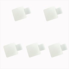 키밍 다이어리 태블릿 펜 홀더 클립 접착식 연필꽂이 노트펜꾲이, 5P, 화이트 5P, 화이트