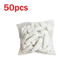 일회용 진공 청소기 필터 보호 커버 부직포 가방 방진 탄성 메쉬 50피스 100PCs, 04 50피스