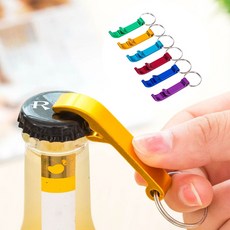 휴대용 4 1 병 오프너 키 링 체인 키 링 키 체인 금속 맥주 바 도구 클로 선물 독특한 크리 에이 티브 선물 주방 도구|4 in 1 opener|beer toolbar be, 1개, 금