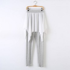 모어피크 성인 숏스커트 9부 요가 발레 무용 치마레깅스