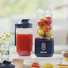 [생활팩토리] 무선 킹콩 파워 블렌더 충전식 미니 믹서기 본품+보냉백 상품 이미지