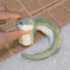 아기뱀 인형 2025 뱀띠 선물 애착인형 와이어 키링, 2개, 20cm 아기뱀 인형 2025 뱀띠 선물 애착인형 와이어 키링, 2개, 20cm