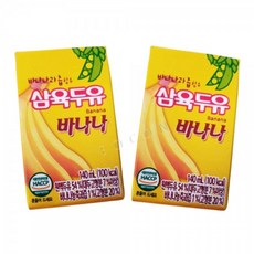 삼육두유 바나나 140ml 48팩, 48개