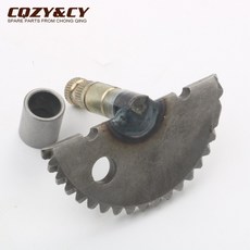 스쿠터 킥 스타트 샤프트 타입 baotian bt49qt 50cc 55mm 21 t 4 스트로크, 1개