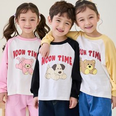베베쥬 아동용 눈타임 맨투맨