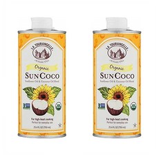 La Tourangelle 썬 코코 오일 750ml 2팩 La Tourangelle Sun Coco Oil 25.4 oz Green