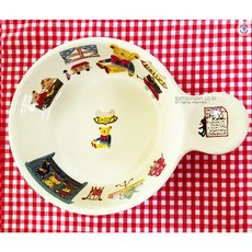 일본 수입 주방용품 그릇 신지카토 돌리스 캐릭터 그라탕기 14.3cm, 1개
