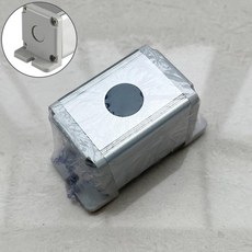 16mm 19mm 22mm 방수 알루미늄 푸시 버튼 스위치 박스 금속 단추 산업용 제어 장비 1 2 3 4 5 6 구멍, A.16MM, 1개