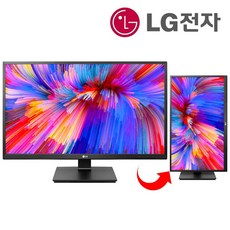 -LG전자- 27BK550Y 27인치 블랙 모니터 FHD LED IPS 피봇스탠드 스피커내장