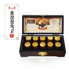 홍삼정옥고 홍삼정 홍삼분말 백복령 생지황 홍삼환 홍삼가루 벌꿀 사포닌 건홍삼 생지황즙 홍삼선물 국내산, 홍삼정옥고10환, 1세트
