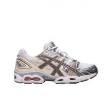 [정품] 아식스 우먼스 젤 님버스 9 화이트 오트밀 (W) Asics Gel-Nimbus 9 White Oatmeal