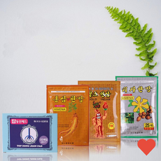 일회용 주방 홍삼 인삼 치자 동전 패드 모음 한방, 홍삼 한방패드