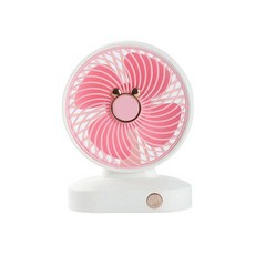 학생 휴대용 USB 충전 전기 선풍기 강력한 사무실 기숙사 데스크탑 소형 냉각 팬 선물, 네이비, 1개