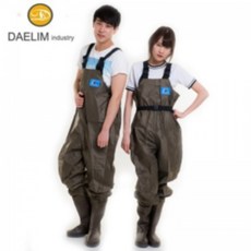 파란낚시 대림우의 옥스포드 가슴장화 (펠트형)60000, 255mm