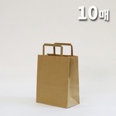 애브리플러스 크라프트 종이쇼핑백 종이가방 10개 50개 100개 200개, 특소 (180 x 90 x 230), 10장