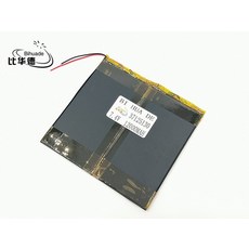 7.4V 12000mAh 37125130 폴리머 -Mp3 MP4 MP5 gps용 Po 이온 충전지 셀