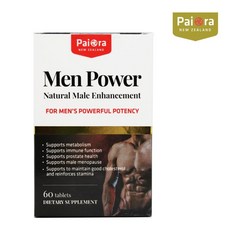 뉴질랜드 쏘팔메토 맨파워 파이오라 60타블렛 1통, 60정, 1개