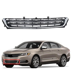 AOKAILI 전면 크롬 하단 범퍼 그릴 2014 2015 2016 2017 2018 2019 2020 임팔라 LT 프리미어 LS LTZ 에코 그릴과 호환