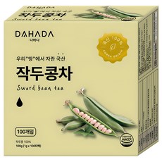 다하다 작두콩차, 1g, 100개입, 1개 1g, 100개입, 1개