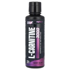 Nutrex Research 액체 카르니틴 3000 베리 블라스트 15.72 액량 온스(465 ml), 1개, 465ml