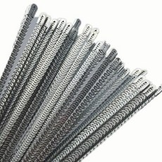 452504 / 100 개/몫 5mm 너비 12cm 아연 도금 강철 와이어 나선형 본딩 Sprial 스틸 본딩 코르셋 만들기 웨딩 드레스 DIY 봉제, width 5mm length12CM, 30 pcs
