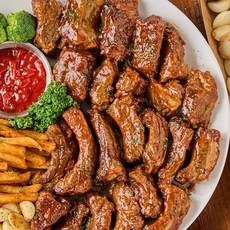 농가살리기 HACCP 인증 전통 바베큐 폭립 등갈비 슬라이스, 1박스, 1kg