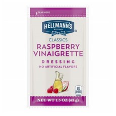 헬만스 클래식 라즈베리 비네그레트 샐러드 드레싱 43g 102개 Hellmann's Classics Raspberry