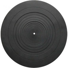 Ywhomal 턴테이블 플래터 매트 Rubber 12인치 실리콘 LP 슬립매트 오디오 테크니카 AT-LP120BK AT-LP-1200 플래터지름, 12 Inch Diameter