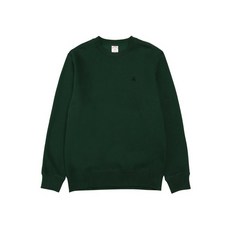 BROOKS BROTHERS BB_[남여 공용] 로고 엠브로이더리 크루넥 스웻셔츠 (그린) (BBNPMB1013IDF)