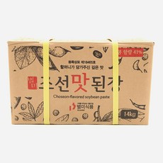 별미 조선맛된장 말통 14kg, 단품