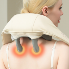 에코너 무선 목 어깨 마사지기 M10 온열 안마기 마사지기계 승모근 마사지