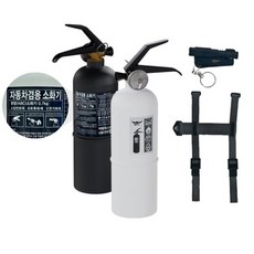 버팔로 차량겸용 소화기 2세트(소화기+패키지박스+스트랩+비상망치)