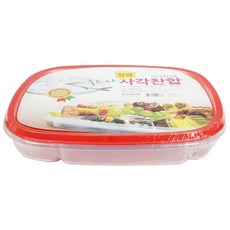 한진 울트라 원형찬합 소 5칸 반찬통 배달 업소 식당, 4개